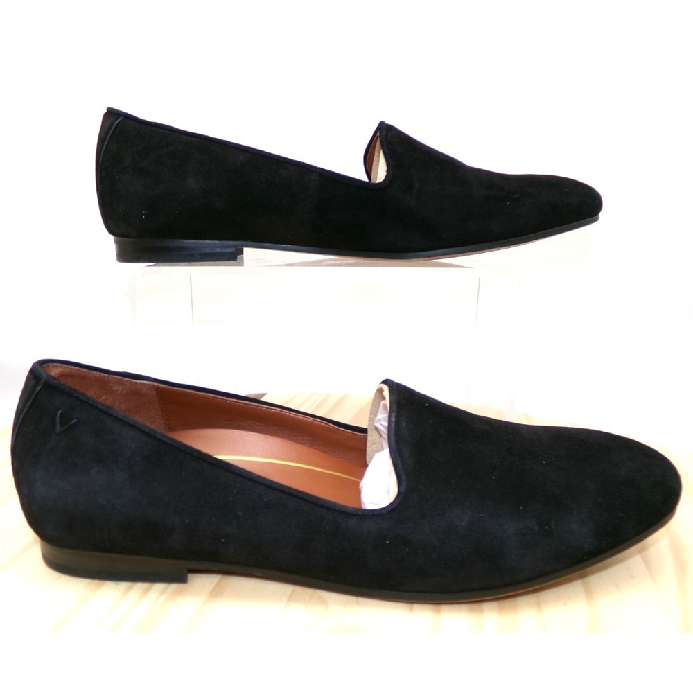 Vionic Willa Slip On Flats Womens Black Size 9.5 Suede Loafer - Picture 3 of 7